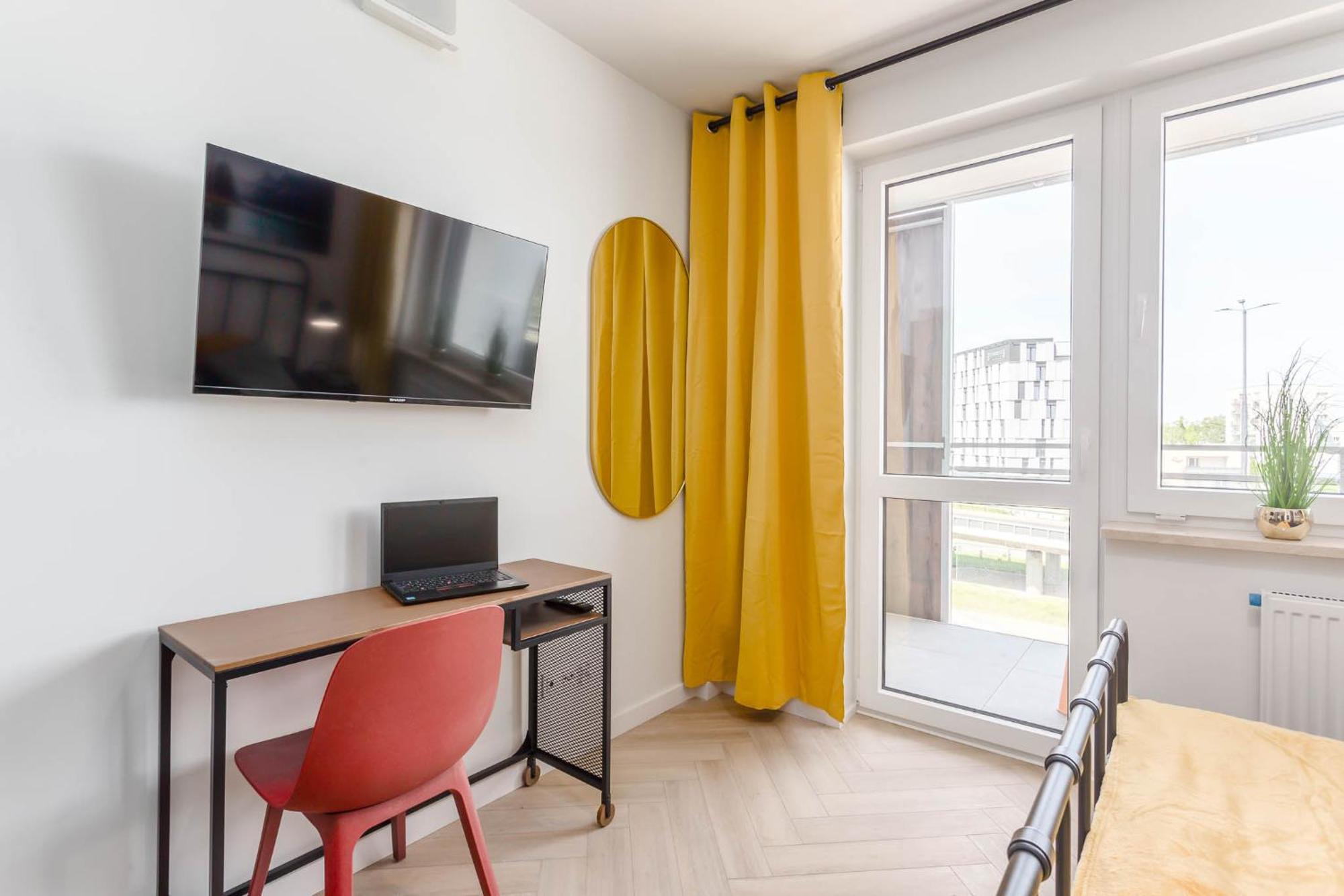 Ferienwohnung Enjoy! Pileckiego Warschau Exterior foto