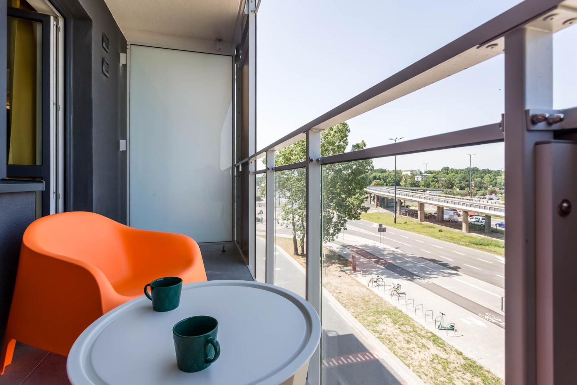 Ferienwohnung Enjoy! Pileckiego Warschau Exterior foto