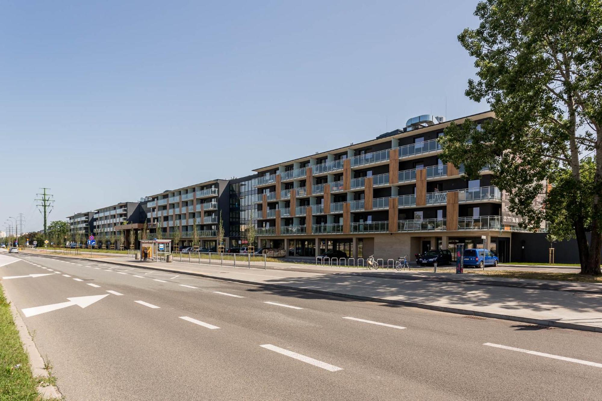 Ferienwohnung Enjoy! Pileckiego Warschau Exterior foto