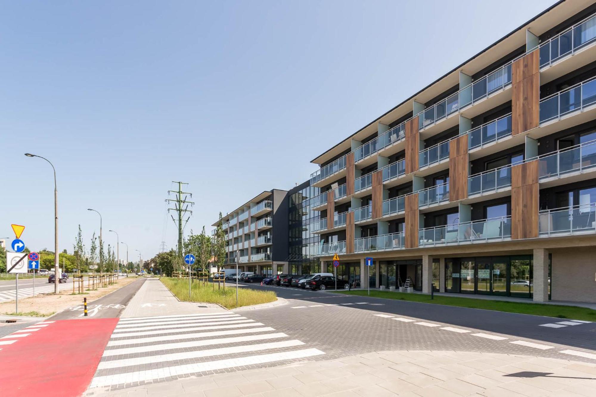 Ferienwohnung Enjoy! Pileckiego Warschau Exterior foto